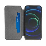 Accessoires téléphonie étui folio cuir AKASHI pour iPhone 12 et 12 Pro noir infinytech Réunion 02