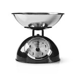 Petit électroménager Balance de cuisine NEDIS KASC110BK Acier Noir infinytech Réunion 01