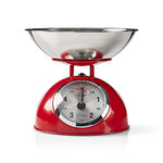 Petit électroménager Balance de cuisine NEDIS KASC110RD Acier Rouge infinytech Réunion 01