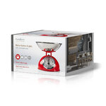 Petit électroménager Balance de cuisine NEDIS KASC110RD Acier Rouge infinytech Réunion 03