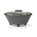 Petit électroménager Barbecue électrique de table NEDIS BBQE112BK infinytech Réunion 01