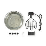 Petit électroménager Barbecue électrique de table NEDIS BBQE112BK infinytech Réunion 05