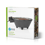 Petit électroménager Barbecue électrique de table NEDIS BBQE112BK infinytech Réunion 04