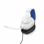 Matériels audio casque micro JBL Quantum 100P Console Blanc infinytech Réunion 05
