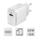 Matériels informatique chargeur secteur AKASHI ALTACPD18WH USB-C 20W infinytech Réunion 01
