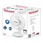 Petit électroménager ventilateur de table TECHWOOD TVE-233 infinytech Réunion 02