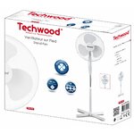 Petit électroménager ventilateur sur pied TECHWOOD TVE-433 infinytech Réunion 02