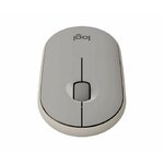 Matériels informatique souris LOGITECH Pebble M350 Sans Fil et Bluetooth Sable infinytech Réunion 06