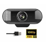 Matériels informatique Webcam VOLKANO VK-10102-BK Zoom Series Full HD infinytech Réunion 010