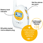 Petit électroménager Babyphone BEURER BY84 infinytech Réunion 02