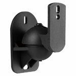 Accessoires support mural pour enceinte ou barre de son VOLKANO VK-4015-BK Steel Series infinytech Réunion 01