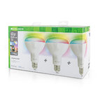 Ensemble de 3 Ampoules E27 Leds RGB Connectées CALIBER HBT-BR30-3PACK 720 Lumens infinytech Réunion 02