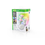 Objets connectés 3 spots GU10 LED RGB connectés CALIBER HBT-GU10-STARTPACK infinytech Réunion 01