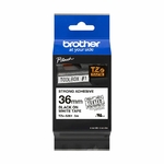 Consommables informatique cassette à ruban BROTHER TZe-S261 Noir sur blanc 36 mm de large infinytech Réunion 01