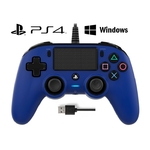 Matériels informatique Manette PS4 Filaire NACON PS4OFCPADBLUE Bleue infinytech Réunion 011