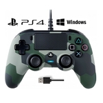 Matériels informatique Manette PS4 NACON Compacte Filaire Camo Verte infinytech Réunion 011