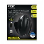 Matériels informatique souris ergonomique PORT DESIGNS 900706-BT Droitier Bluetooth infinytech Réunion 02