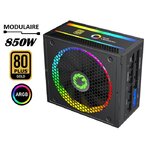 Matériels informatique alimentation modulaire GAMEMAX RGB-850 PRO 850W infinytech Réunion 10