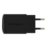Matériels informatique chargeur secteur AKASHI ALTACPD20BLK USB-C 20W Noir infinytech Réunion 02