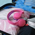Matériels audio casque pour enfant AKASHI ALTHDBTKDPP Bluetooth Rose Violet infinytech Réunion 04