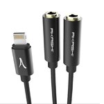 Accessoires téléphonie doubleur audio Lightning AKASHI ALTSPLITLIGHT infinytech Réunion 02