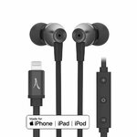Accessoires téléphonie kit piéton AKASHI Apple MFI Lightning Filaire Noir infinytech Réunion 01