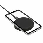 Accessoires téléphonie chargeur sans fil à induction AKASHI 10W Noir infinytech Réunion 02