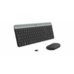 Matériels informatique pack clavier souris LOGITECH MK470 Graphite infinytech Réunion 03