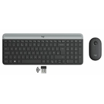 Matériels informatique pack clavier souris LOGITECH MK470 Graphite infinytech Réunion 01