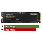 Matériels informatique SSD M.2 NVMe SAMSUNG 970 EVO Plus 500 Go infinytech Réunion 10