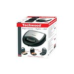 Electroménager gauffrier TECHWOOD TGCI-809 750W infinytech Réunion 2