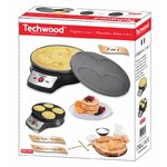 Electroménager crêpière 2 en 1 TECHWOOD TCP-721 1000W infinytech Réunion 3