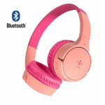 Matériels informatique Casque pour enfant BELKIN SoundForm Mini Sans Fil Rose infinytech Réunion 21