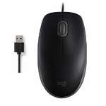 Matériels informatique Souris Logitech B110 Filaire Noire infinytech Réunion 21
