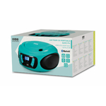 Petit électroménager Lecteur CD portable BIGBEN CD62BLUSBBT USB Bluetooth infinytech Réunion 05