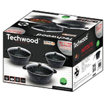 Petit électroménager Set 12 pièces Faitouts 32-36-40cm TECHWOOD TP6-FT364 infinytech Réunion 05
