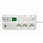 Matériels informatique multiprise APC PM6U-FR avec 2 ports USB infinytech Réunion 02