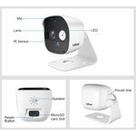 Matériels de vidéosurveillance caméra extérieure SriHome SH029-3MP infinytech Réunion 05