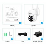 Matériels de vidéosurveillance caméra extérieure SriHome SP030-1080P infinytech Réunion 04