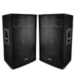Matériels audio paire d'enceintes Sono Bass Reflex AUDIO CLUB 12 3 VOIES 30CM 2x600W infinytech Réunion 01