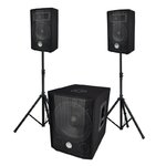 Matériels audio système triphonique BM SONIC BMS1208 30cm 1000W Bluetooth infinytech Réunion 01