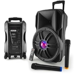 Matériels audio enceinte nomade MY DEEJAY Diams12 LED 700W Bluetooth infinytech Réunion 02