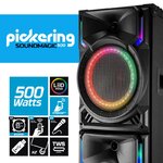 Matériels audio enceinte nomade PICKERING SoundMagic500 LED 500W Bluetooth infinytech Réunion 02