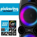 Matériels audio enceinte nomade PICKERING Ultimate500 LED 500W Bluetooth infinytech Réunion 03