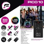 Matériels audio enceinte nomade Festisound PICO-10 Bluetooth infinytech Réunion 03