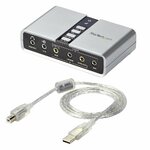 Matériels informatique carte Son Externe USB 7.1 STARTECH ICUSBAUDIO7D infinytech Réunion 05