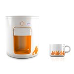Petit électroménager machine expresso HARPER UD888 Orange infinytech Réunion 02