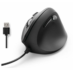 Matériels informatique souris verticale ergonomique HAMA EMC-500 Pour droitier Filaire Noire infinytech Réunion 01