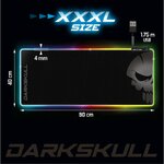 Matériels informatique tapis de souris SPIRIT of GAMER Darkskull Hub RGB XXXL infinytech Réunion 02