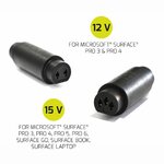 Matériels in formatique alimentation PORT DESIGNS pour MICROSOFT Surface Pro 5-6-7 60W 2.5A 2 embouts infinytech Réunion 03